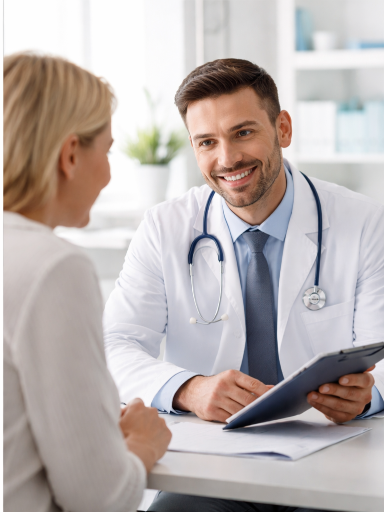 Doctor Consulting Patient