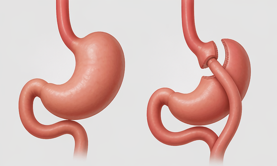 Smaller Stomach, Less Food Intake