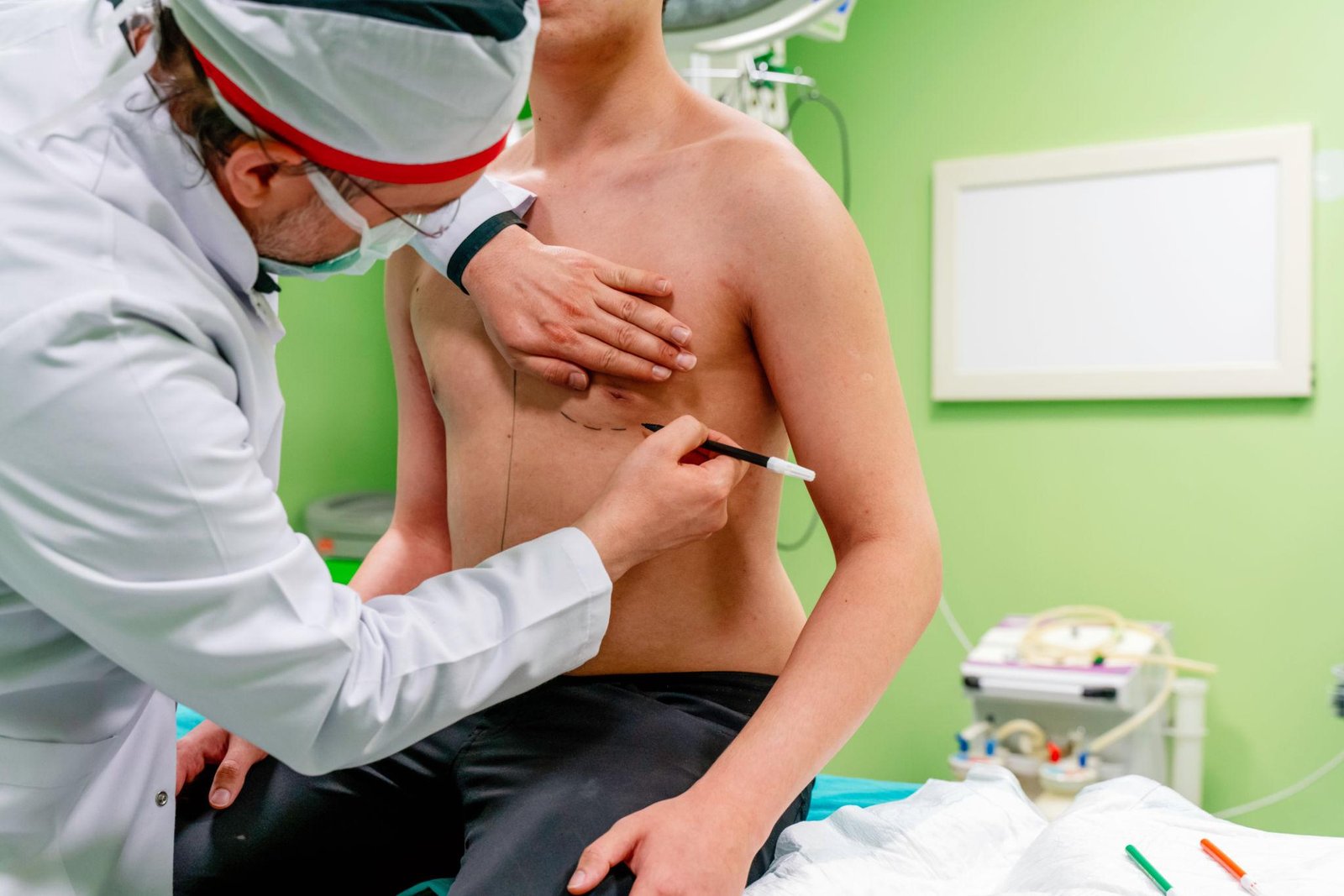 Improved Chest Contour and Symmetry